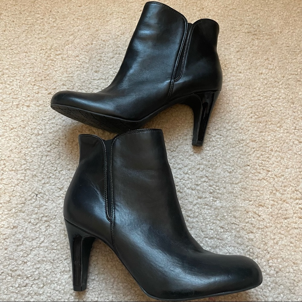 Gianni Bini Leather Ankle Booties